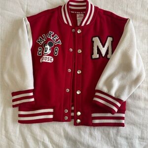 Mickey Mouse  Varsity Jacket  4T